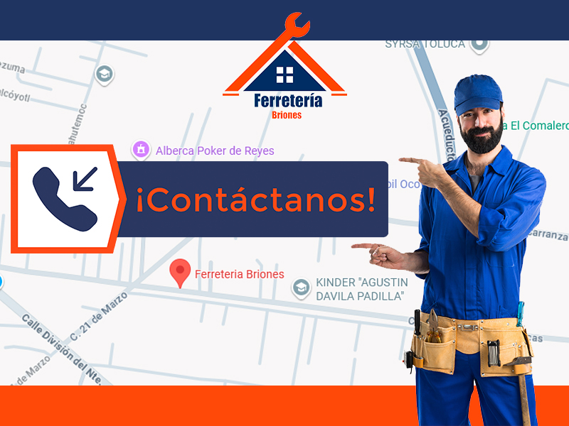 Contacto Ferretería Briones